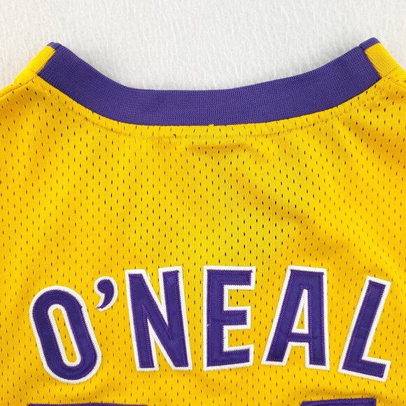 Los Angeles Lakers Basketball Jersey Shaquille O'Neal 34 NBA Adidas Small +2 - Picture 10 of 10